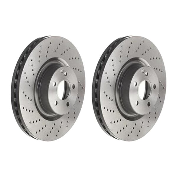 2 Bremsscheiben belüftet Ø 360 mm 36 mm BREMBO für u.a. MERCEDES-BENZ S-KLASSE