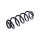 Suspension Spring Rear Axle Coil Spring TRISCAN suitable for AUDI Q5