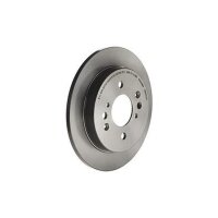 2 brake discs full Ø 239 mm 9 mm coated BREMBO for...