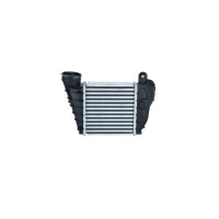 Ladeluftkühler Kühlrippen gelötet 187 mm - 185 mm NRF für u.a. AUDI A3