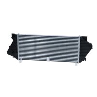 Ladeluftkühler Kühlrippen gelötet 585 mm - 259 mm NRF für MERCEDES-BENZ M-KLASSE
