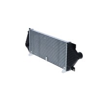 Ladeluftkühler Kühlrippen gelötet 585 mm - 259 mm NRF für MERCEDES-BENZ M-KLASSE