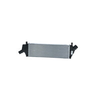 Ladeluftkühler Wärmetauscher-Prinzip 523 mm - 174 mm NRF für NISSAN MICRA