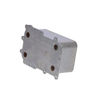 Oil cooler Anti engine oil overheating 148 mm - 253 mm NRF for e.g. DAF CF