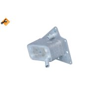 Oil cooler engine oil with seals NRF for FIAT CROMA