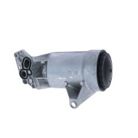 Housing oil filter water-cooled with oil cooler with filter NRF for e.g. RENAULT