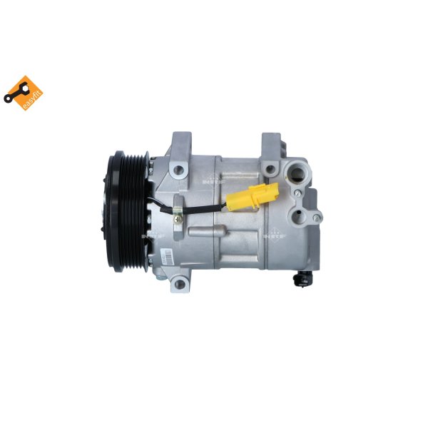 Kompressor Klimaanlage mit Keilrippenriemenscheibe 120mm NRF für CITROEN C5 II
