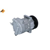 Kompressor Klimaanlage mit Keilrippenriemenscheibe 120mm NRF für CITROEN C5 II