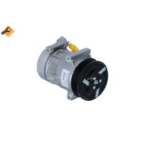 Kompressor Klimaanlage mit Keilrippenriemenscheibe 120mm NRF für CITROEN C5 II