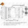 Klimakompressor 24 V Ø 138 mm SD7H15 NRF passend für CATERPILLAR