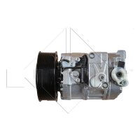 Kompressor Klimaanlage mit Keilrippenriemenscheibe 130mm...