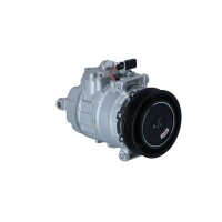 Klimakompressor 12 V Ø 125 mm 7SEU17C NRF passend für u.a. AUDI A8