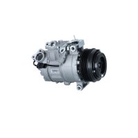 Air conditioning compressor 12 V Ø 110 mm R 134a 6SBU14C NRF for e.g. BMW 3