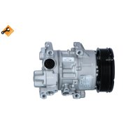 Kompressor Klimaanlage mit Keilrippenriemenscheibe 120mm...