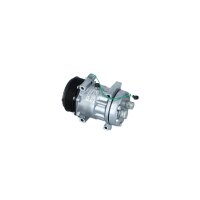 Air conditioning compressor 24 V Ø 119 mm SD7H15 NRF for IVECO EUROCARGO