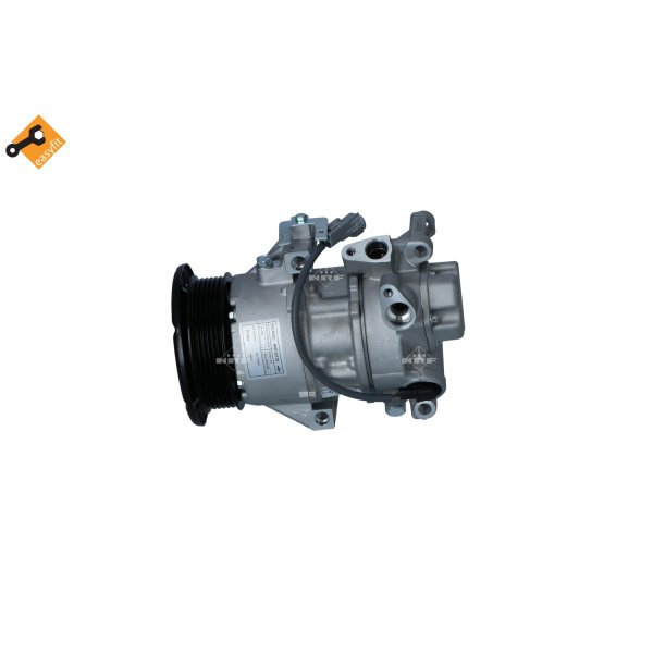 Kompressor Klimaanlage Keilrippenriemenscheibe 100mm NRF für DAIHATSU CHARADE