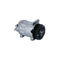 Air conditioning compressor 12 V Ø 110 mm R 134a CVC NRF for e.g. FIAT 500L