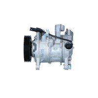 Air conditioning compressor 12 V Ø 110 mm R 134a 6SEU14A NRF for e.g. BMW 3