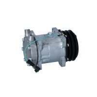 Air conditioning compressor 24 V Ø 125 mm SD7H15-4652 NRF for CASE IH and others