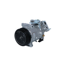 Klimakompressor 12 V Ø 110 mm R 134a 5SEL12C/SNE12 NRF für u.a. PEUGEOT 308