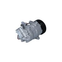 Klimakompressor 12 V Ø 125 mm R 134a VCS14EC NRF für u.a. RENAULT CLIO