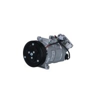 Klimakompressor 12 V Ø 125 mm R 134a VCS14EC NRF für u.a. RENAULT CLIO