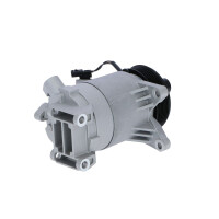 Air conditioning compressor 12 V Ø 115 mm DKS-17D NRF for e.g. NISSAN MURANO