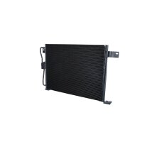 Air conditioning condenser with sealing ring NRF fits JEEP GRAND