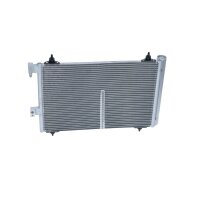 Kondensator Klimaanlage mit Dichtring NRF für u.a. PEUGEOT 407