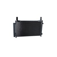 Air conditioning condenser with sealing ring NRF for CHEVROLET MATIZ and others