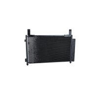 Air conditioning condenser with sealing ring NRF for CHEVROLET MATIZ and others