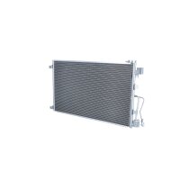 Air conditioning condenser with sealing ring NRF for NISSAN QASHQAI and others