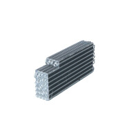 Evaporator with sealing ring 455 mm - 204 mm NRF for e.g. MB S-CLASS