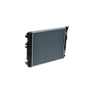 Radiator engine cooling cooling fins brazed 525 - 446 mm NRF for KOMATSU