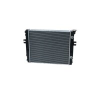 Radiator engine cooling cooling fins brazed 525 - 446 mm NRF for KOMATSU