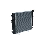 Radiator engine cooling cooling fins brazed 450 - 446 mm NRF for NISSAN