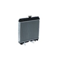 Radiator engine cooling cooling fins brazed 388 - 325 mm alu NRF for KUBOTA