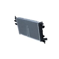 Kühler Motorkühlung Kühlrippen gelötet 500 - 300 mm Alu NRF für u.a. FORD ESCORT