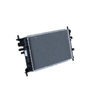 Kühler Motorkühlung Kühlrippen gelötet 500 - 300 mm Alu NRF für u.a. FORD ESCORT