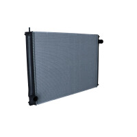 Kühler Motorkühlung Kühlrippen gelötet 1.035 - 790 mm Alu NRF für IVECO MAGELYS