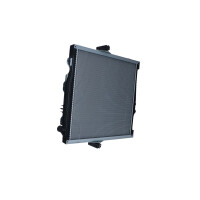 Kühler Motor Kühlrippen gelötet 805 - 887 mm Alu NRF für u.a. RENAULT TRUCKS