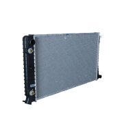 Kühler Motor Kühlrippen gelötet 775 - 438 mm Alu NRF für u.a. GENERAL MOTORS