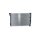 Radiator engine cooling 630 - 438 mm alu NRF for e.g. CHEVROLET CORVETTE