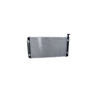 Kühler Motor Kühlrippen gelötet 775 - 438 mm Alu NRF für u.a. GENERAL MOTORS