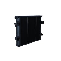 Radiator engine cooling cooling fins brazed 541 - 503 mm NRF for e.g. RENAULT