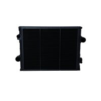 Radiator engine cooling cooling fins brazed 637 - 503 mm...