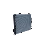 Kühler Motor Kühlrippen 641 - 488 mm Alu NRF für u.a. MERCEDES-BENZ E-KLASSE