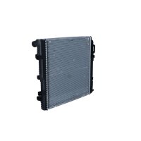 Kühler Motor Kühlrippen 569 - 558 mm Alu NRF für u.a. MERCEDES-BENZ ATEGO