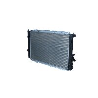Radiator engine cooling 632 - 412 mm alu NRF for e.g. AUDI 100