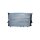 Radiator engine cooling 632 - 412 mm alu NRF for e.g. AUDI 100
